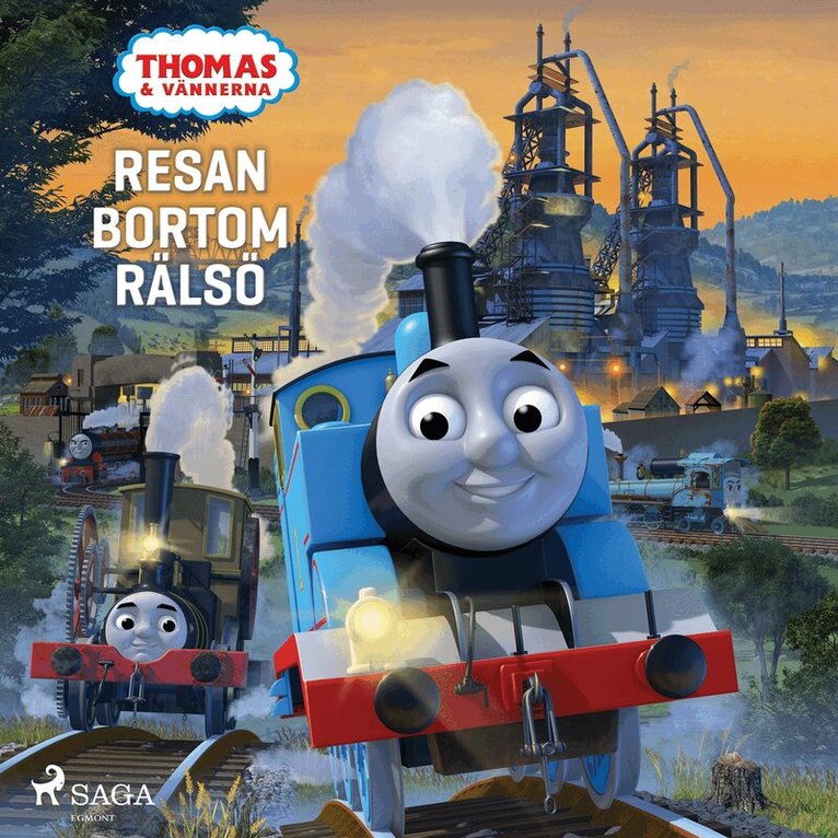 Mattel - Thomas och vännerna - Resan bortom Rälsö, Ljudbok