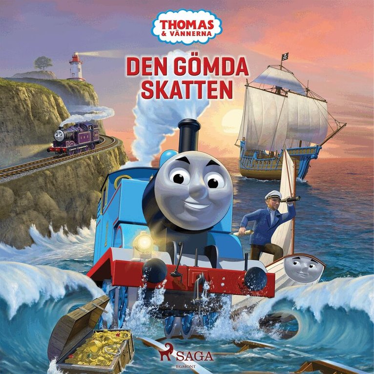 Mattel - Thomas och vännerna - Den gömda skatten, Ljudbok