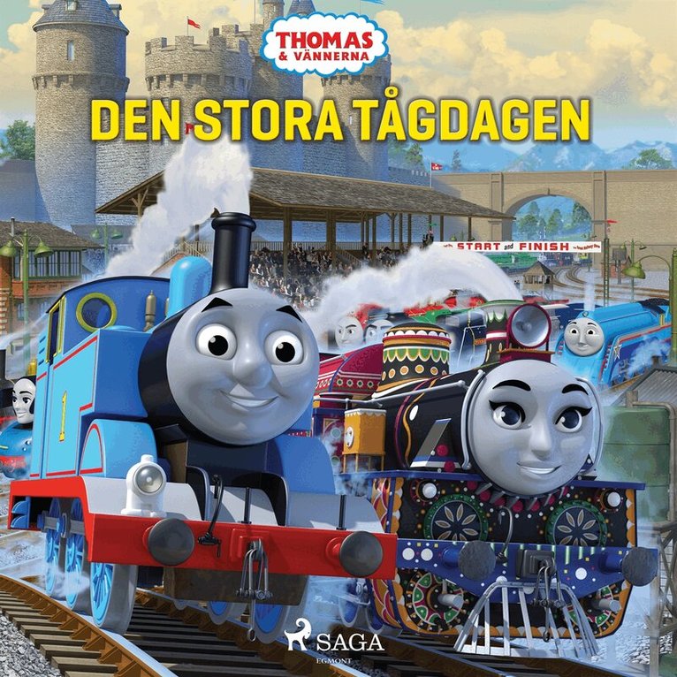 Mattel - Thomas och vännerna - Den stora tågdagen, Ljudbok