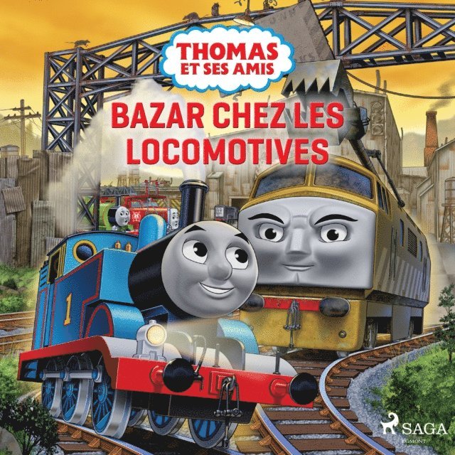 Mattel - Thomas et ses amis - Bazar chez les locomotives, Ljudbok