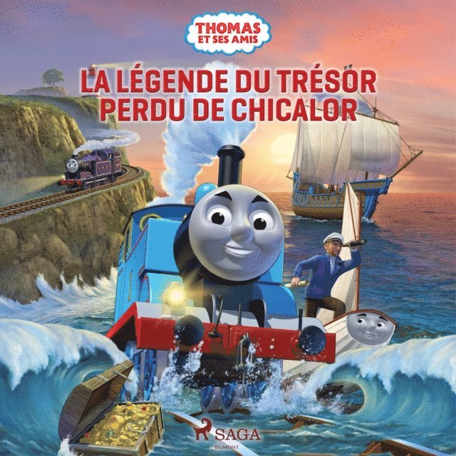 Mattel - Thomas et ses amis - La Légende du trésor perdu de Chicalor, Ljudbok