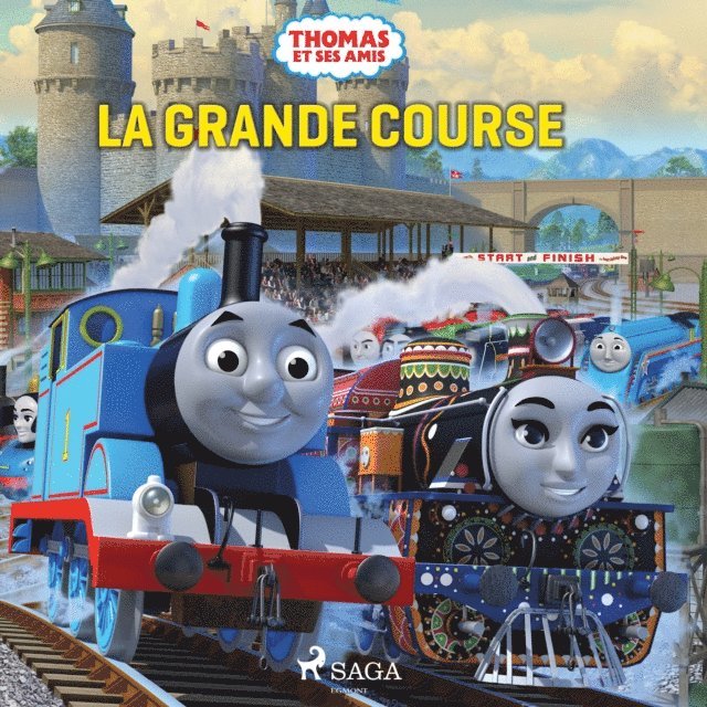Mattel - Thomas et ses amis - La Grande Course, Ljudbok