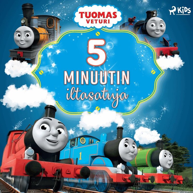 Mattel - Tuomas Veturi – Viiden minuutin iltasatuja, Ljudbok