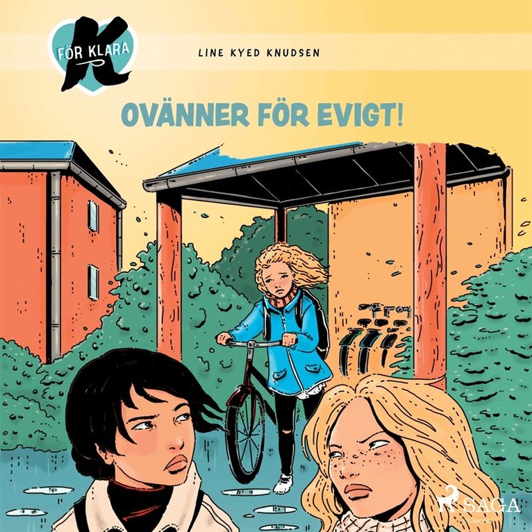 Line Kyed Knudsen - K för Klara 18 - Ovänner för evigt!, Ljudbok