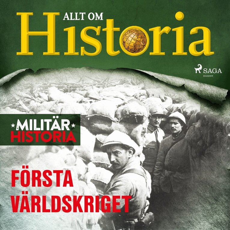 Allt om Historia - Första världskriget, Ljudbok. Tillgänglighet: Lägg i varukorg