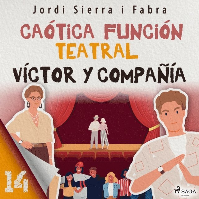 Fabra - Víctor y compañía 14: Caótica función teatral, Ljudbok