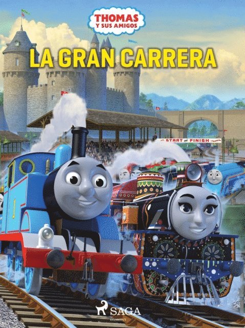 Mattel - Thomas y sus amigos - La gran carrera, E-bok