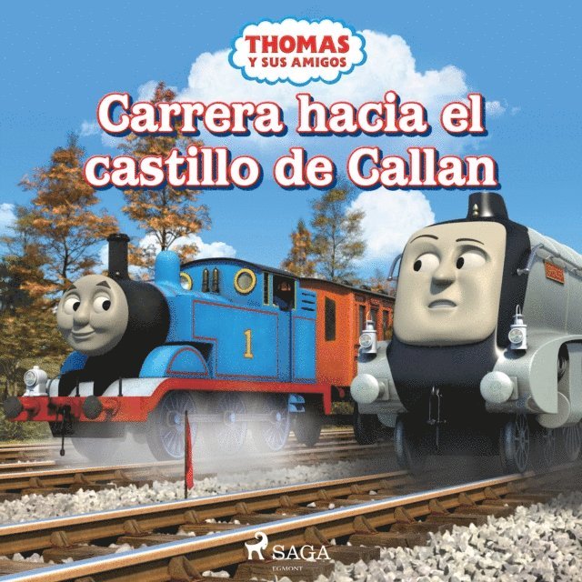 Mattel - Thomas y sus amigos - Carrera hacia el castillo de Callan, Ljudbok