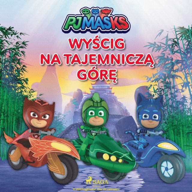 eOne - Pidżamersi - Wyścig na Tajemniczą Górę, Ljudbok