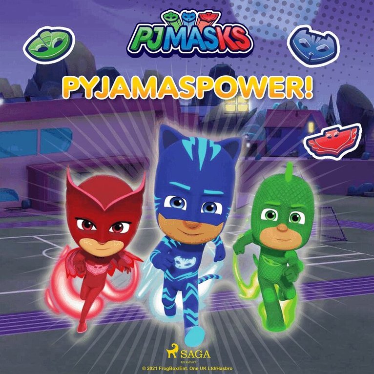 eOne - Pyjamashjältarna - Pyjamaspower!, Ljudbok