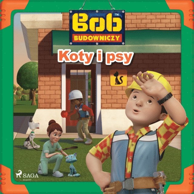 Mattel - Bob Budowniczy - Koty i psy, Ljudbok