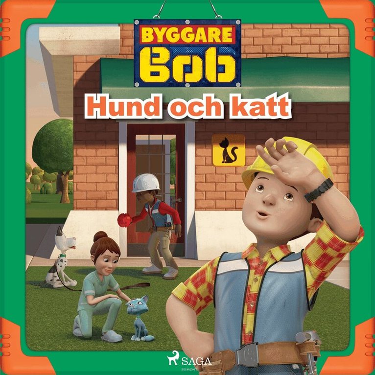 Mattel - Byggare Bob - Hund och katt, Ljudbok
