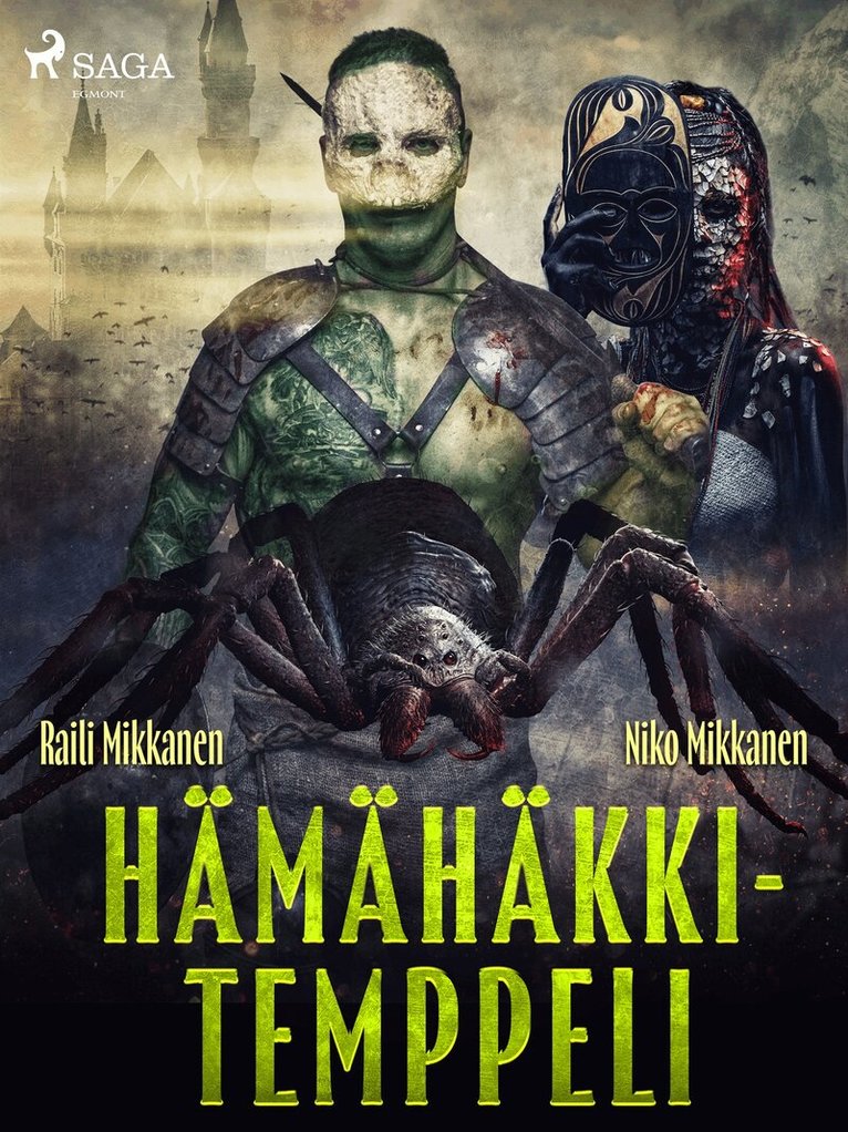 Raili Mikkanen, Niko Mikkanen - Hämähäkkitemppeli, E-bok