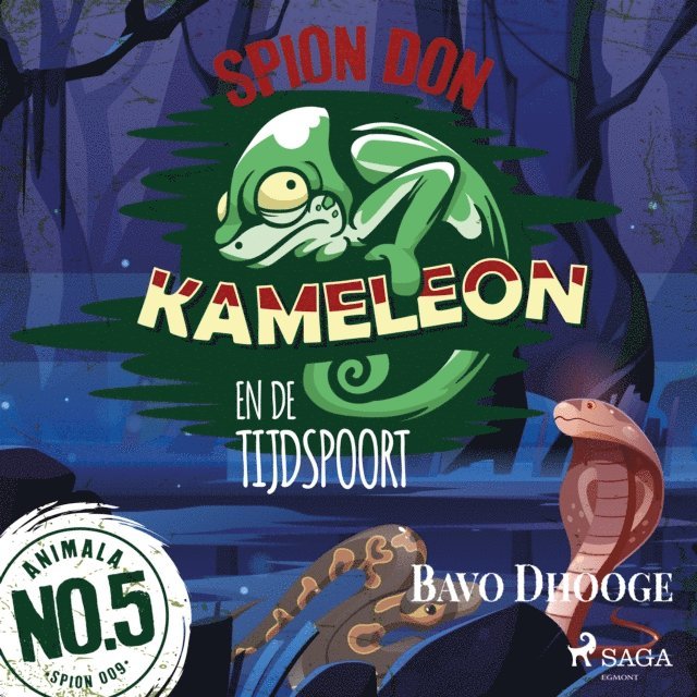 Dhooge - Spion Don Kameleon en de Tijdspoort, Ljudbok