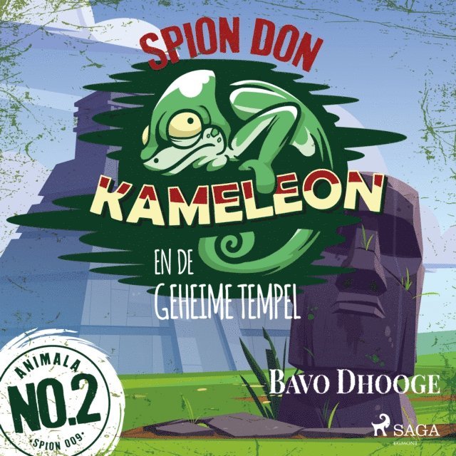Dhooge - Spion Don Kameleon en de geheime tempel, Ljudbok