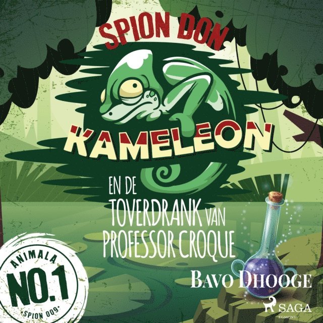 Dhooge - Spion Don Kameleon en de toverdrank van professor Croque, Ljudbok