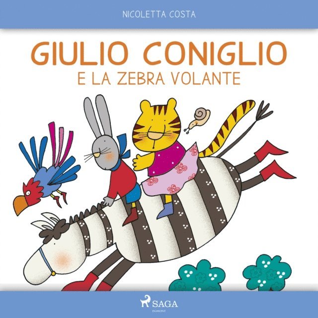 Costa - Giulio Coniglio e la zebra volante, Ljudbok