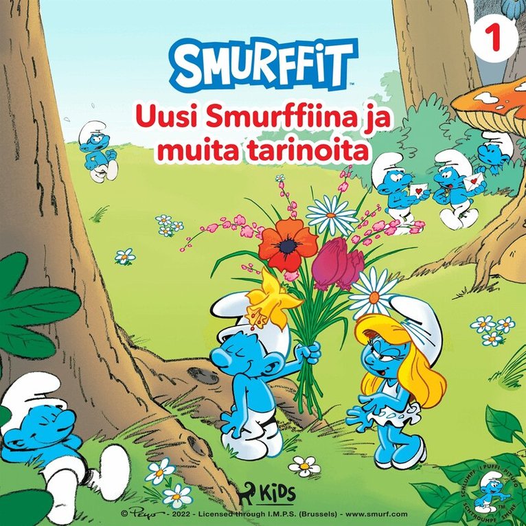 Peyo - Smurffit - Uusi Smurffiina ja muita tarinoita, Ljudbok