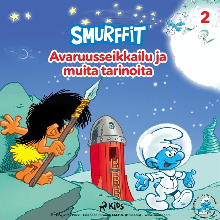 Peyo - Smurffit - Avaruusseikkailu ja muita tarinoita, Ljudbok