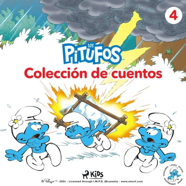 Peyo - Los Pitufos – Colección de cuentos 4, Ljudbok