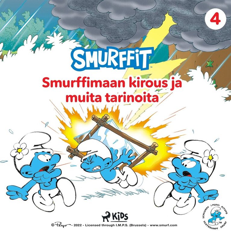 Peyo - Smurffit - Smurffimaan kirous ja muita tarinoita, Ljudbok