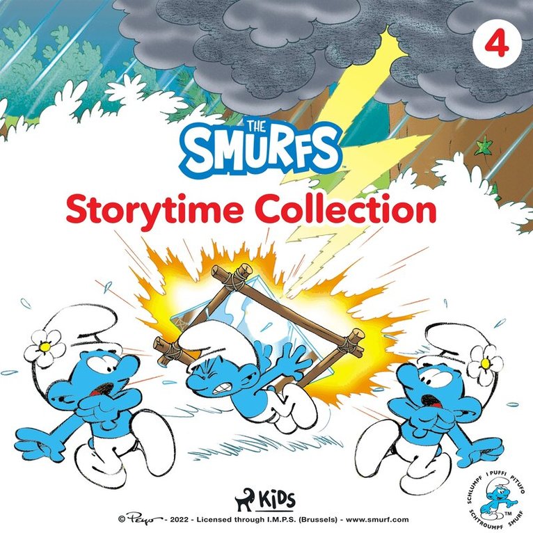 Peyo - Smurfs: Storytime Collection 4, Ljudbok
