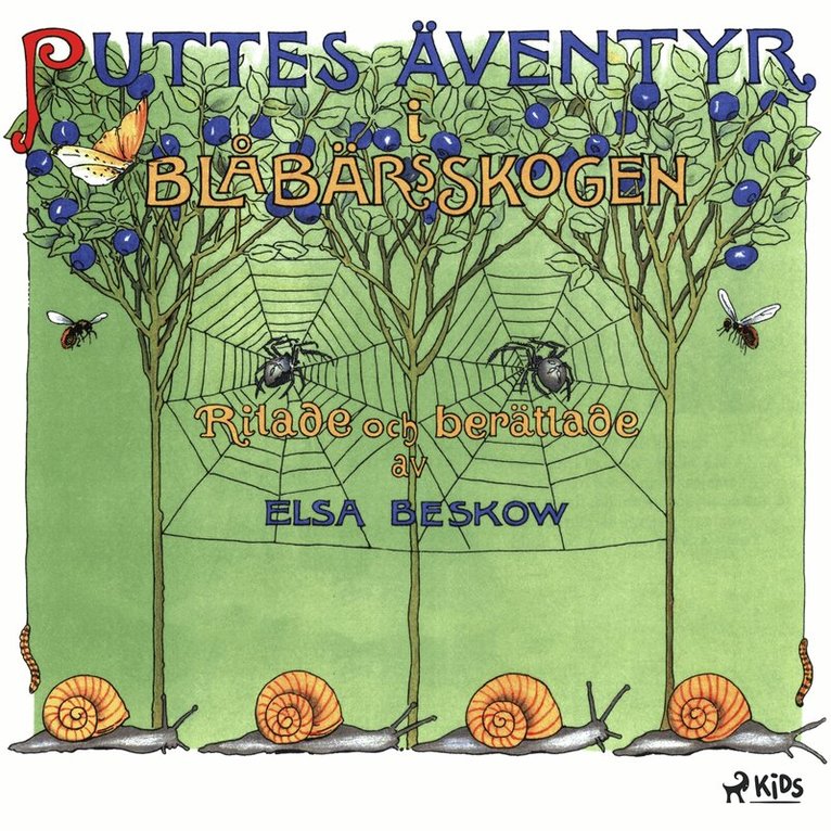 Elsa Beskow - Puttes äventyr i blåbärsskogen, Ljudbok