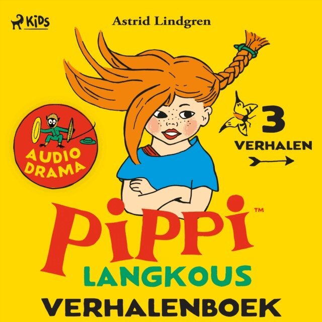 Lindgren - Pippi Langkous – Verhalenboek, Ljudbok