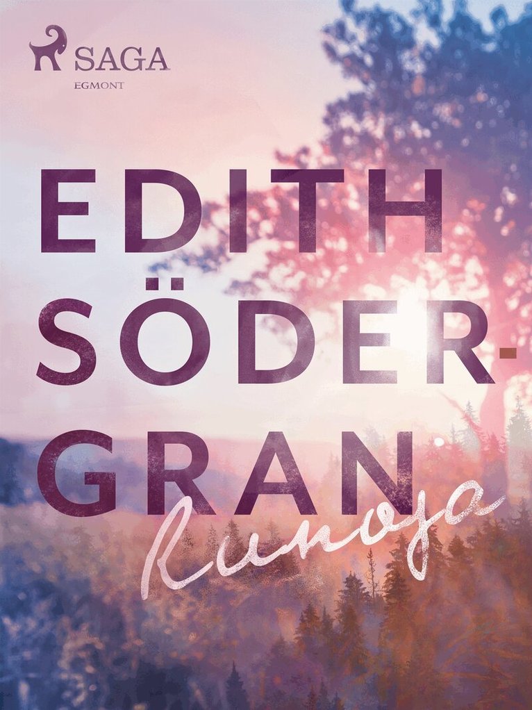 Edith Södergran - Runoja, E-bok