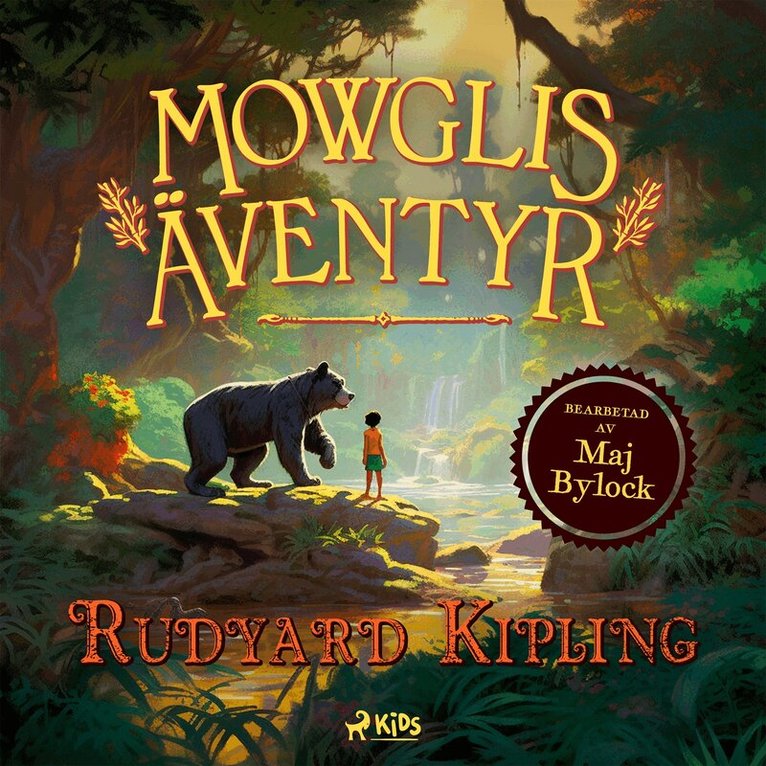 Rudyard Kipling, Maj Bylock - Mowglis äventyr, Ljudbok. Tillgänglighet: Lägg i varukorg
