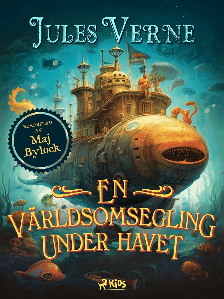 Jules Verne, Maj Bylock - En världsomsegling under havet, E-bok