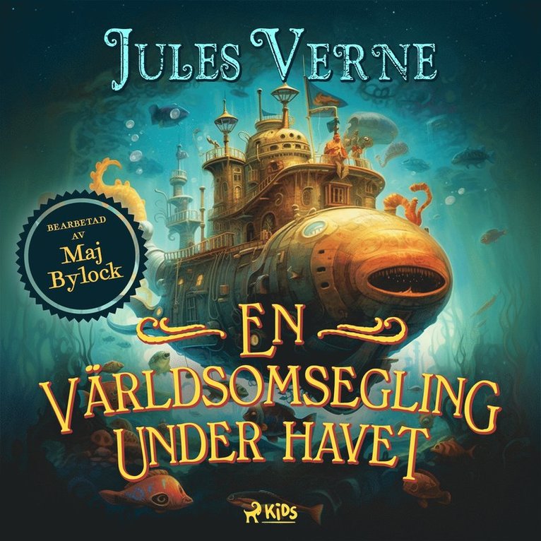Jules Verne, Maj Bylock - En världsomsegling under havet, Ljudbok