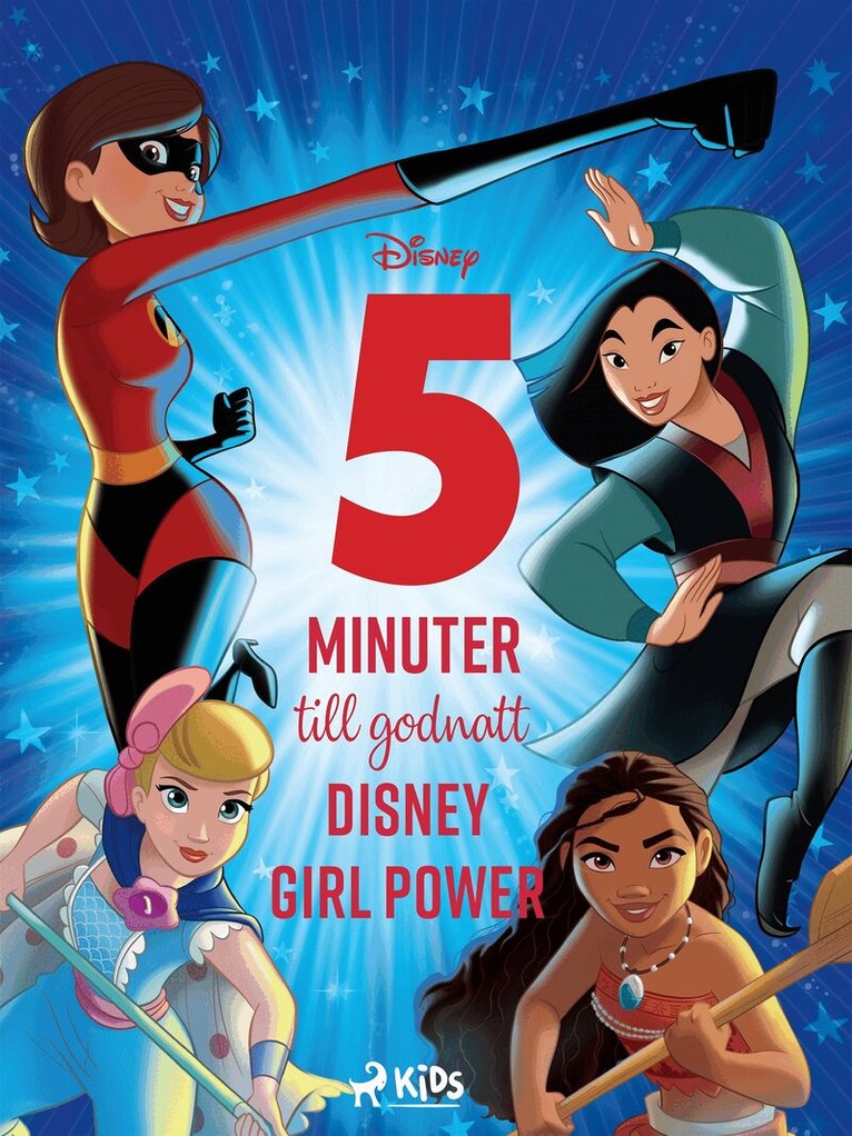 Disney - 5 minuter till godnatt – Disney Girl Power, E-bok