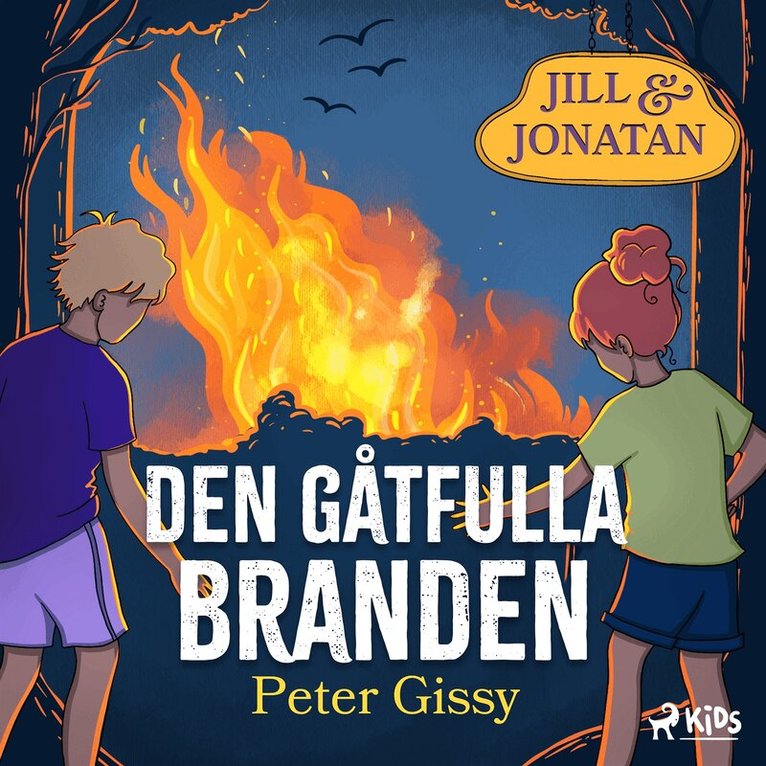 Peter Gissy - Den gåtfulla branden, Ljudbok