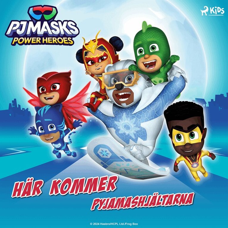 eOne - Pyjamashjältarna - Här kommer pyjamashjältarna, Ljudbok