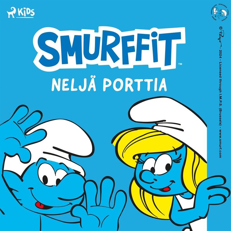 Peyo - Smurffit - Neljä porttia, Ljudbok