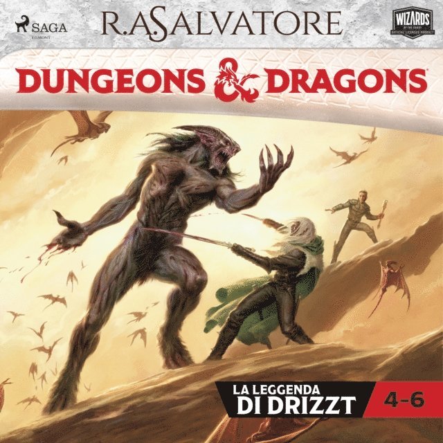 Salvatore - Dungeons & Dragons: Trilogia delle terre perdute, Ljudbok