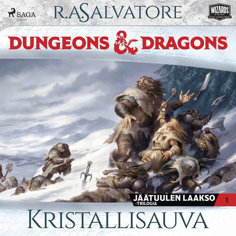 R.A. Salvatore - Dungeons & Dragons – Jäätuulen laakso: Kristallisauva, Ljudbok