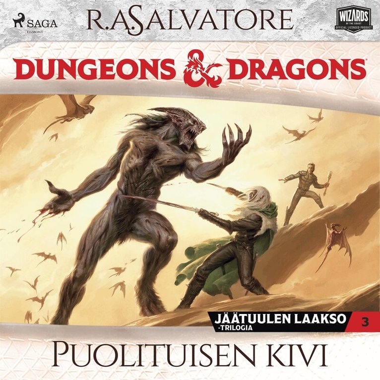 R.A. Salvatore - Dungeons & Dragons – Jäätuulen laakso: Puolituisen kivi, Ljudbok