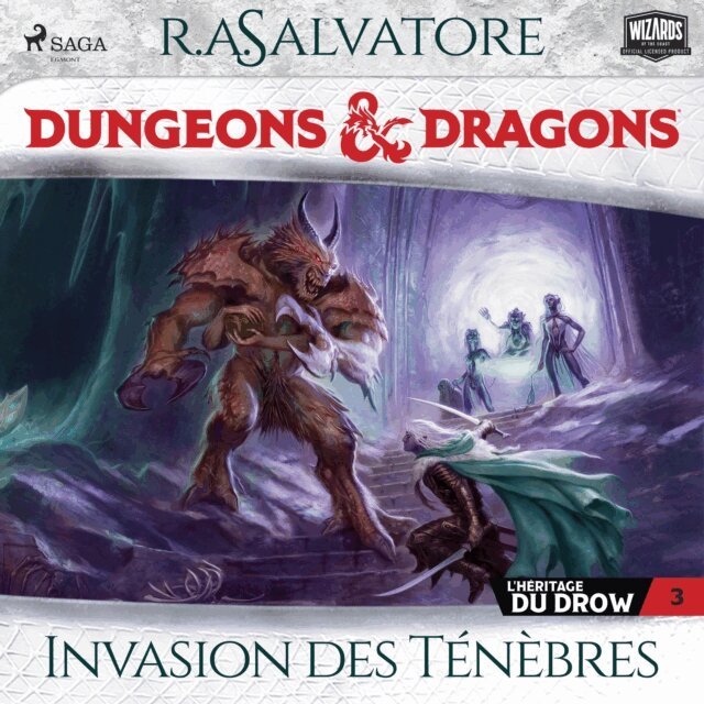Salvatore - L'Heritage du Drow - Tome 3, Invasion des Tenebres, Ljudbok