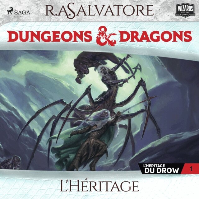 Salvatore - L'Héritage du Drow – Tome 1, L'Héritage, Ljudbok