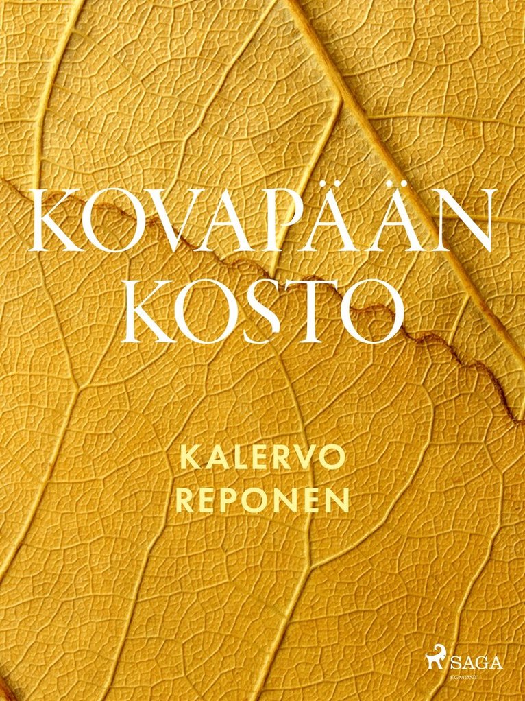 Kalervo Reponen - Kovapään kosto, E-bok