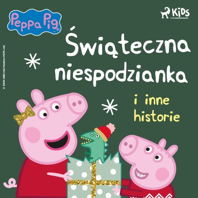 Baker, Astley, Pruska - Świnka Peppa - Świąteczna niespodzianka i inne historie, Ljudbok