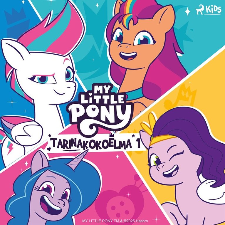 My Little Pony, Tiia Mensio - My Little Pony – Tarinakokoelma 1, Ljudbok