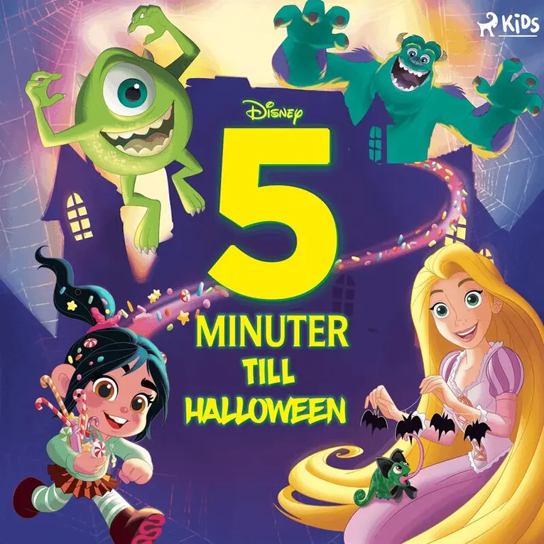 Disney - Fem minuter till halloween, Ljudbok. Tillgänglighet: Lägg i varukorg