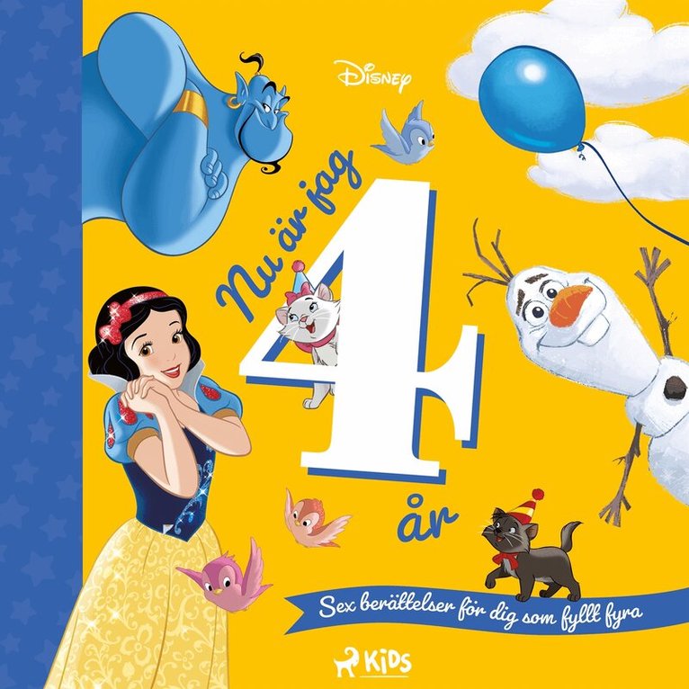 Disney - Nu är jag 4 år – Sex berättelser för dig som fyllt fyra, Ljudbok