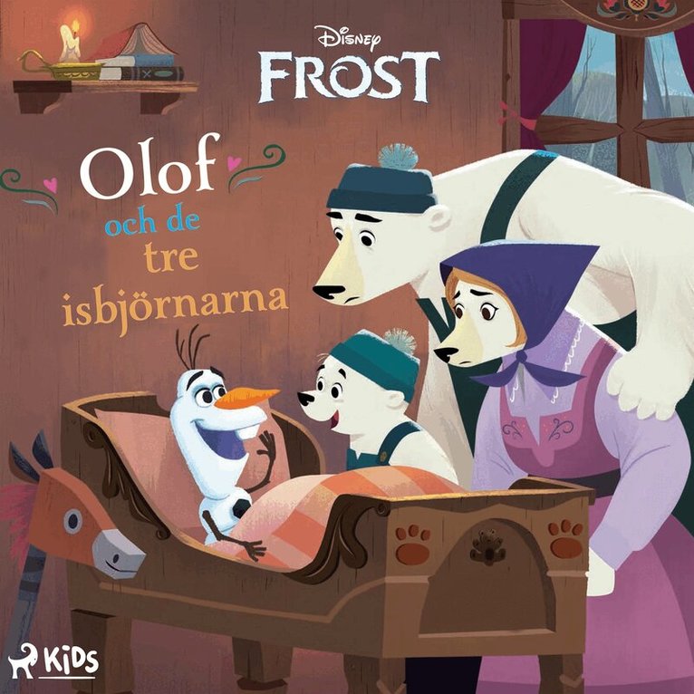 Disney - Olof och de tre isbjörnarna, Ljudbok