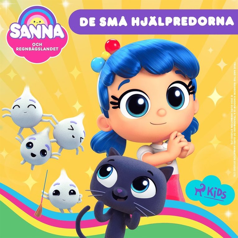 Guru Studio - Sanna och Regnbågslandet – De små hjälpredorna, Ljudbok