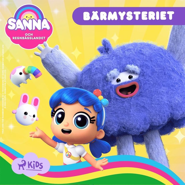 Guru Studio - Sanna och Regnbågslandet – Bärmysteriet, Ljudbok
