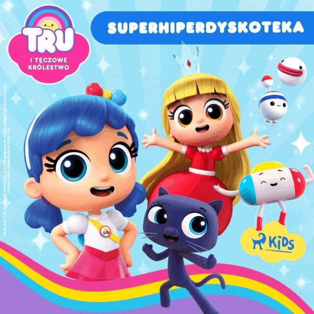 Studio, Kowalska - Tru i Tęczowe Królestwo: Superhiperdyskoteka, Ljudbok